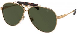 Sunglasses - Ralph Lauren - RL7078 THE COUNRTYMAN - 944931  LEGEND GOLD // GREEN