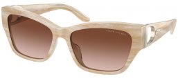 Sunglasses - Ralph Lauren - RL8206U THE AUDREY - 608413  HORN CREAM // BROWN GRADIENT