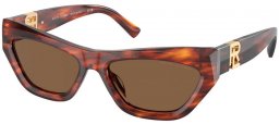 Sunglasses - Ralph Lauren - RL8218U THE KIERA - 500773 STRIPED HAVANA // BROWN