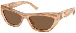 Sunglasses - Ralph Lauren - RL8218U THE KIERA - 610673  OYSTER BROWN // BROWN