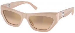 Sunglasses - Ralph Lauren - RL8218U THE KIERA - 61086Y  SOLID BEIGE // FLASH GOLD
