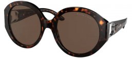 Sunglasses - Ralph Lauren - RL8188Q - 500373 SHINY DARK HAVANA // BROWN