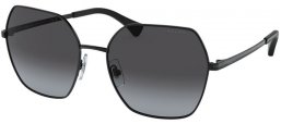 Sunglasses - RALPH Ralph Lauren - RA4138 - 90038G  SHINY BLACK // GREY GRADIENT