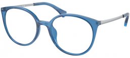 Monturas - RALPH Ralph Lauren - RA7145U - 6040 SHINY TRANSPARENT BLUE