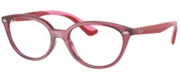 Frames Junior - Ray-Ban® Junior Collection - RY1612 - 3777 TRANSPARENT PINK