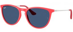 Gafas Junior - Ray-Ban® Junior Collection - RJ9060S - 718180  RUBBER CORAL // DARK BLUE