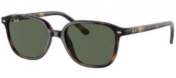 Gafas Junior - Ray-Ban® Junior Collection - RJ9093S LEONARD JR - 152/71 HAVANA // DARK GREEN