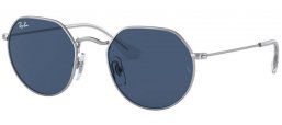 Lunettes Junior - Ray-Ban® Junior Collection - RJ9565S - 212/80 SILVER // DARK BLUE