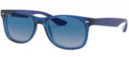 Gafas Junior - Ray-Ban® Junior Collection - RJ9052S - 70624L TRANSPARENT BLUE // GREY DARK BLUE GRADIENT