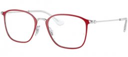 Frames Junior - Ray-Ban® Junior Collection - RY1056 - 4081 SILVER ON RED