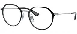 Gafas Junior - Ray-Ban® Junior Collection - RY1058 - 4064 BLACK ON SILVER