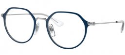Gafas Junior - Ray-Ban® Junior Collection - RY1058 - 4085 BLUE ON SILVER