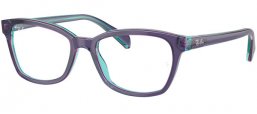 Lunettes Junior - Ray-Ban® Junior Collection - RY1591 - 3945  TOP BLUE VIOLET LIGHT BLUE