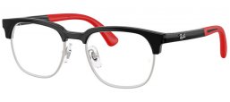 Gafas Junior - Ray-Ban® Junior Collection - RY1641 - 3928  BLACK ON SILVER