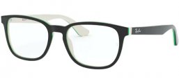 Lunettes Junior - Ray-Ban® Junior Collection - RY1592 - 3820 TOP BLACK ON WHITE GREEN