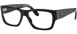 Frames - Ray-Ban® - RX5487 NOMAD WAYFARER - 2000 BLACK