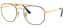 Monturas - Ray-Ban® - RX3648V - 2946 TOP BLACK ON GOLD