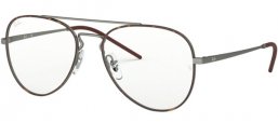 Frames - Ray-Ban® - RX6413 - 3043 TOP HAVANA ON RUBBER GUNMETAL