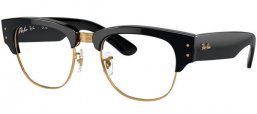 Frames - Ray-Ban® - RX0316V MEGA CLUBMASTER - 2000  BLACK ON GOLD