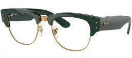 Frames - Ray-Ban® - RX0316V MEGA CLUBMASTER - 8233  GREEN ON GOLD