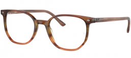 Monturas - Ray-Ban® - RX5397 ELLIOT - 8255  STRIPED STRIPED BROWN AND GREEN