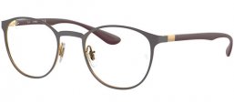 Frames - Ray-Ban® - RX6355 - 3158  DARK GREY ON GOLD