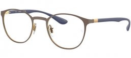 Frames - Ray-Ban® - RX6355 - 3159  BROWN ON GOLD