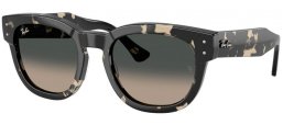 Lunettes de soleil - Ray-Ban® - Ray-Ban® RB0298S MEGA HAWKEYE - 133371  HAVANA GREY // GREY GRADIENT