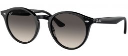 Sunglasses - Ray-Ban® - Ray-Ban® RB2180 - 601/11 BLACK // GREY GRADIENT