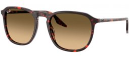 Gafas de Sol - Ray-Ban® - Ray-Ban® RB2203 - 14290A  RED HAVANA // BROWN GRADIENT