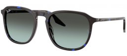 Sunglasses - Ray-Ban® - Ray-Ban® RB2203 - 1430GK  BLUE HAVANA // BLUE GRADIENT