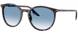 Sunglasses - Ray-Ban® - Ray-Ban® RB2204 - 14303F  BLUE HAVANA // BLUE GRADIENT