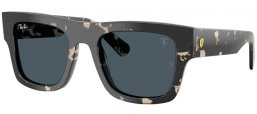 Sunglasses - Ray-Ban® - Ray-Ban® RB2217M - F70387  GREY HAVANA // DARK GREY