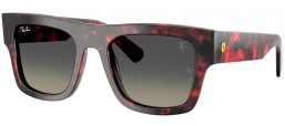 Sunglasses - Ray-Ban® - Ray-Ban® RB2217M - F70511  RED HAVANA // GREY GRADIENT