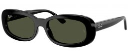 Gafas de Sol - Ray-Ban® - Ray-Ban® RB2221 - 901/31 BLACK // GREEN