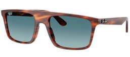 Gafas de Sol - Ray-Ban® - Ray-Ban® RB2222 - 954/3M STRIPED HAVANA // BLUE GRADIENT GREY