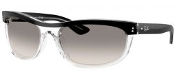 Gafas de Sol - Ray-Ban® - Ray-Ban® RB2489 BALORAMA - 129432  BLACK ON TRANSPARENT // GREY GRADIENT