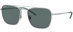 Sunglasses - Ray-Ban® - Ray-Ban® RB3588 - 925181 SILVER // GREY POLARIZED