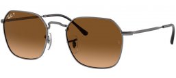 Gafas de Sol - Ray-Ban® - Ray-Ban® RB3694 JIM - 004/M2 GUNMETAL // BROWN GRADIENT POLARIZED