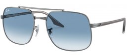 Gafas de Sol - Ray-Ban® - Ray-Ban® RB3699 - 004/3F GUNMETAL // BLUE GRADIENT