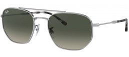 Sunglasses - Ray-Ban® - Ray-Ban® RB3707 - 003/71 SILVER // GREY GRADIENT