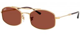 Gafas de Sol - Ray-Ban® - Ray-Ban® RB3719 - 001/C5 ARISTA GOLD // RED