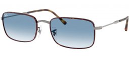 Lunettes de soleil - Ray-Ban® - Ray-Ban® RB3746 - 92703F  HAVANA ON GUNMETAL // BLUE GRADIENT TRANSPARENT