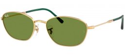 Gafas de Sol - Ray-Ban® - Ray-Ban® RB3749 - 001/4E  GOLD ARISTA // GREEN