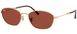 Gafas de Sol - Ray-Ban® - Ray-Ban® RB3749 - 001/C5  GOLD ARISTA // RED