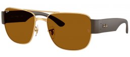 Gafas de Sol - Ray-Ban® - Ray-Ban® RB3756 - 001/33 GOLD // BROWN