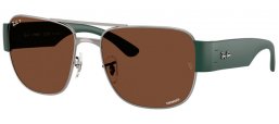 Gafas de Sol - Ray-Ban® - Ray-Ban® RB3756CH - 004/AN GUNMETAL // BROWN POLARIZED