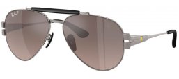 Gafas de Sol - Ray-Ban® - Ray-Ban® RB3762M - F1245J  SILVER // GREY GRADIENT POLARIZED