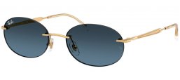 Gafas de Sol - Ray-Ban® - Ray-Ban® RB3767 - 001/4C ARISTA GOLD // BLUE GRADIENT