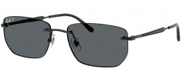 Gafas de Sol - Ray-Ban® - Ray-Ban® RB3768 - 002/81 BLACK // GREY POLARIZED